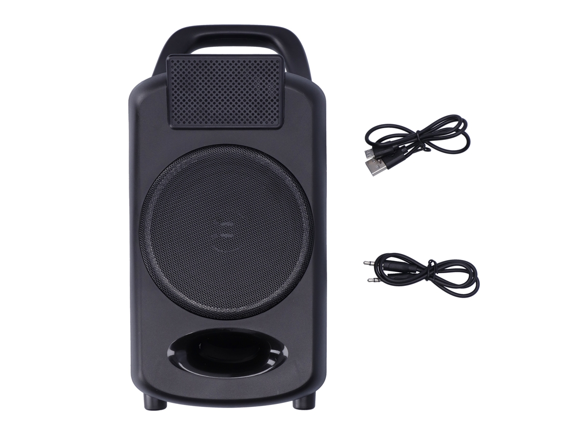 Caixa De Som Bluetooth 5.0 Com Suporte A Fm E Aux