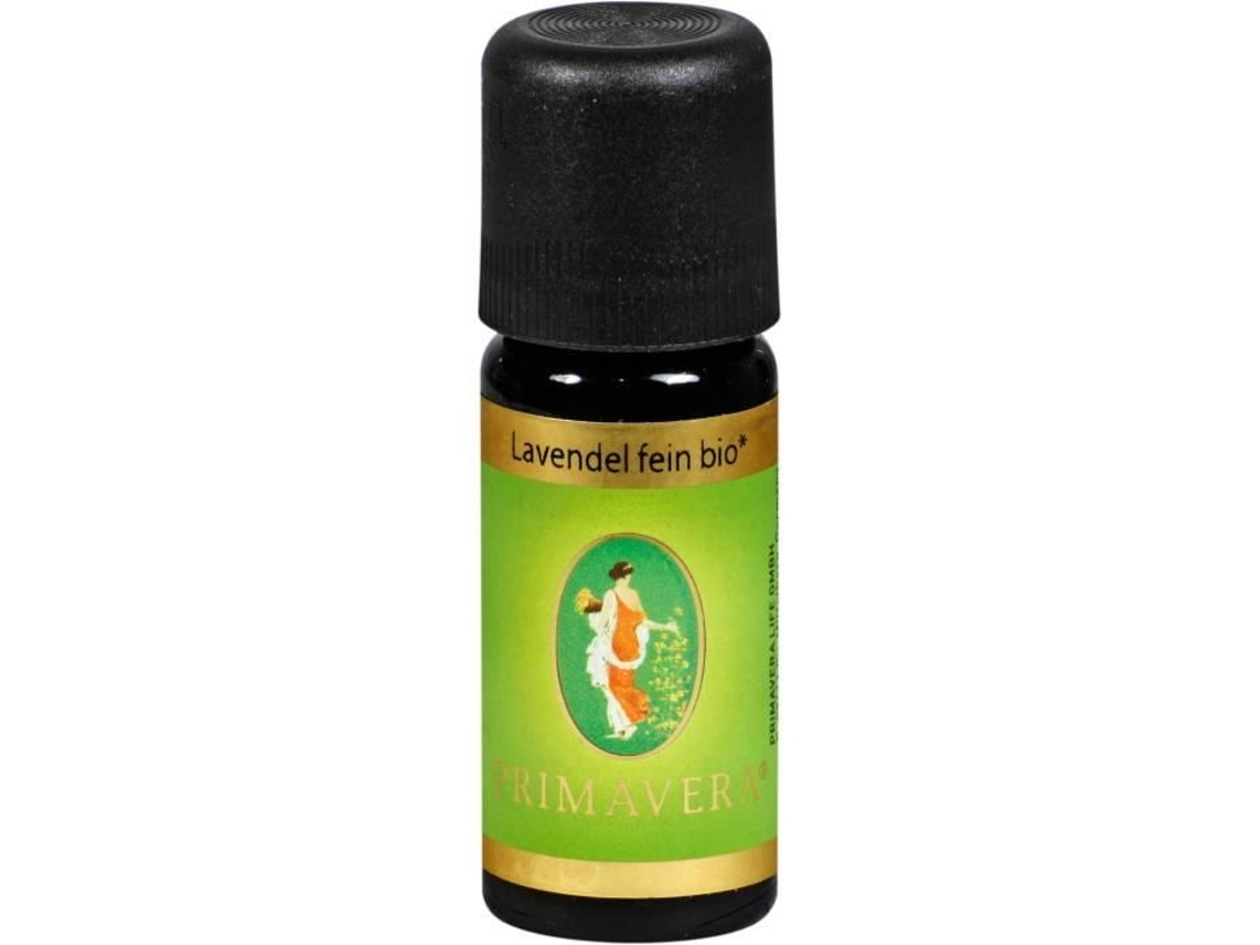 Primavera Lavanda Fina Orgânica 100 Óleo Essencial Puro, 10 Ml Óleo Essencial