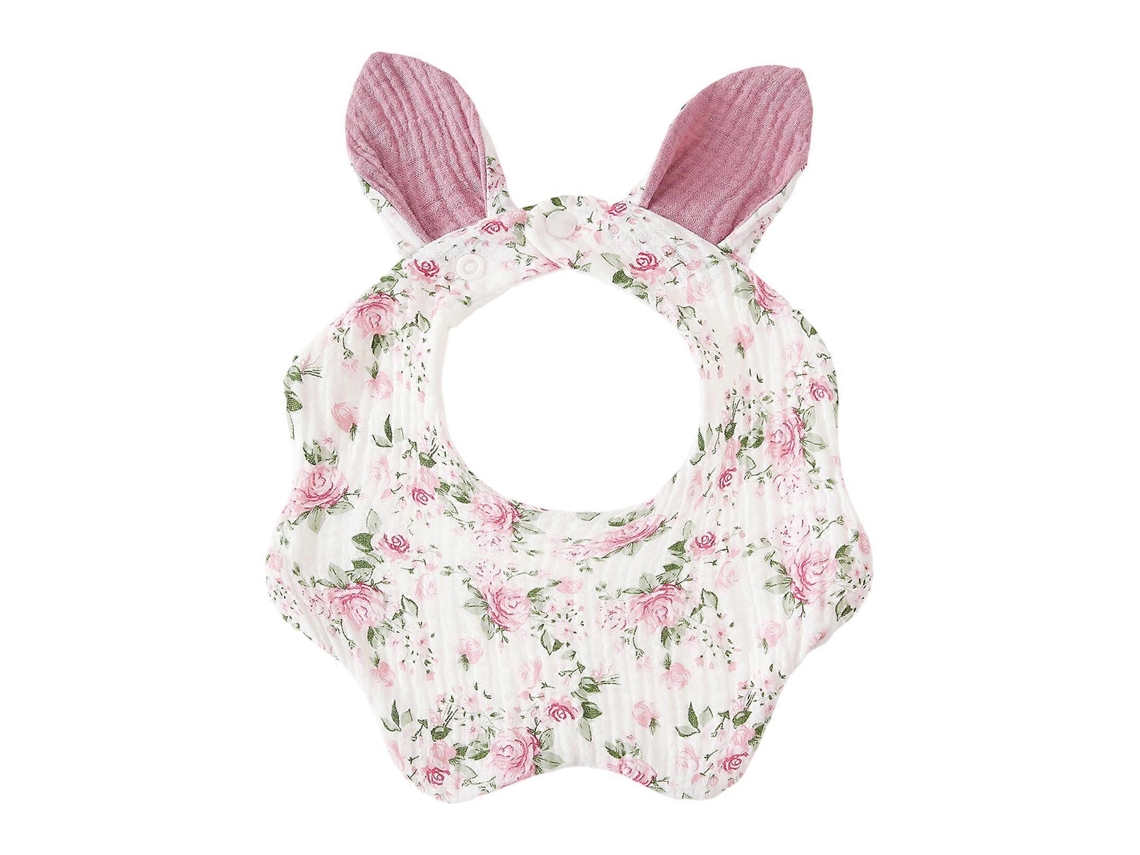 Babador Adorável Para Dentes De Bebê, Macio E Absorvente, Bandana, Lenço, Toalha De Saliva Para Crianças Pequenas, 4 Ninhadas Para Alimentação E Baba
