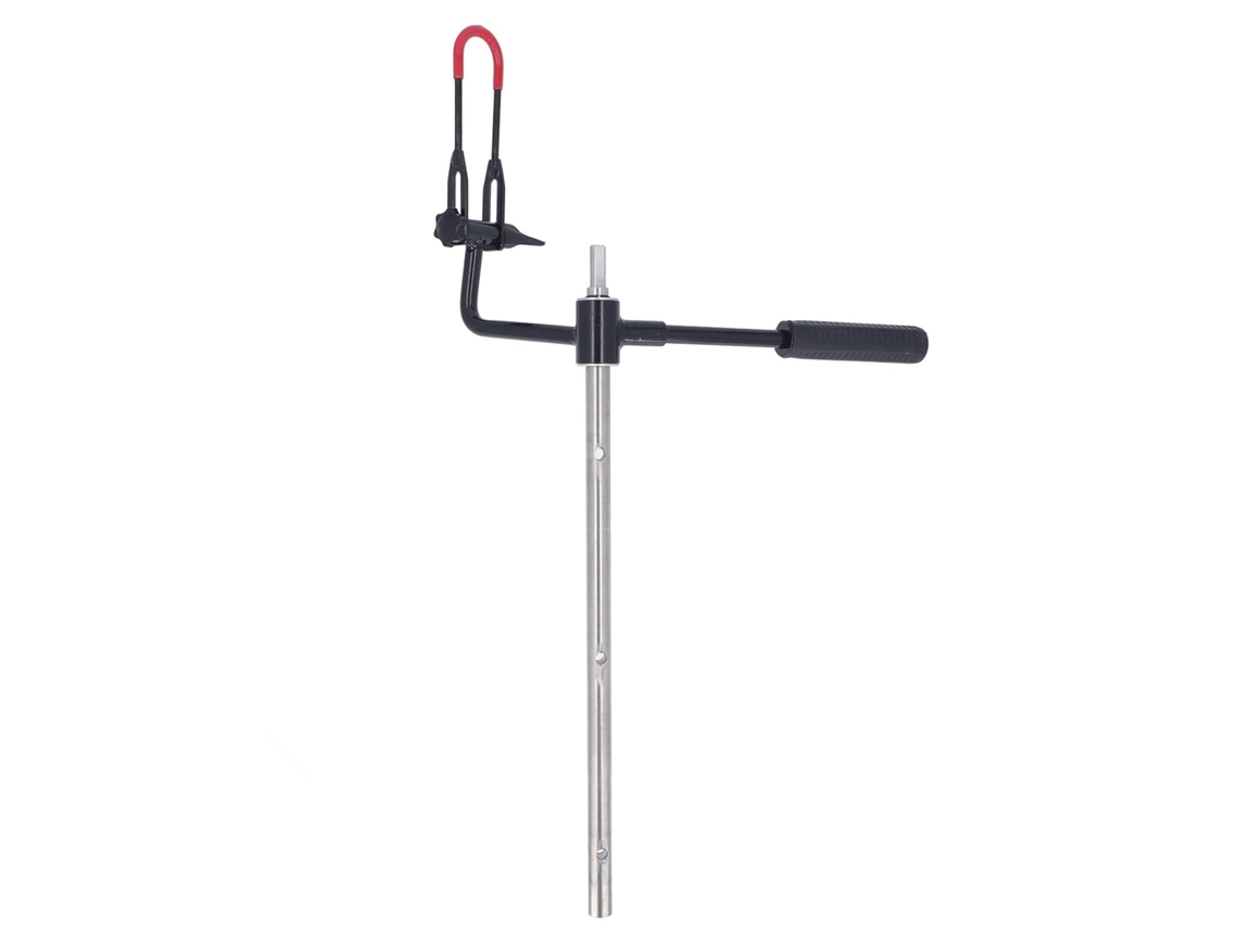 Haste Extensora De Perfuração Para Pesca No Gelo De 20 Polegadas Em Aço Liga Com Cabo E Conector.