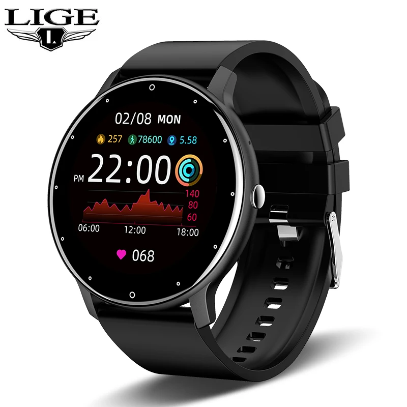 (preto) Monitoramento De Freqüência Cardíaca De Fitness Monitoramento De Oxigênio De Sangue Chamadas Bluetooth, Compatível Com Ios E Android