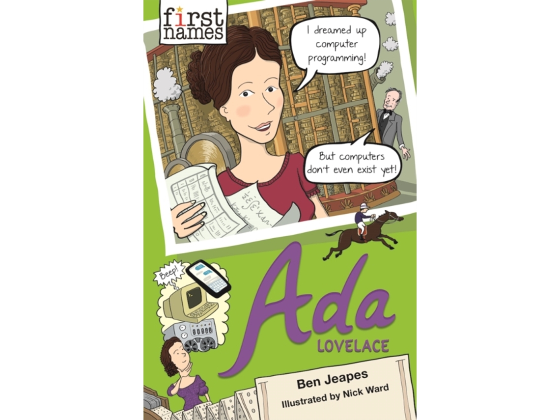 Livro First Names Ada de Ben Jeapes (Inglês)