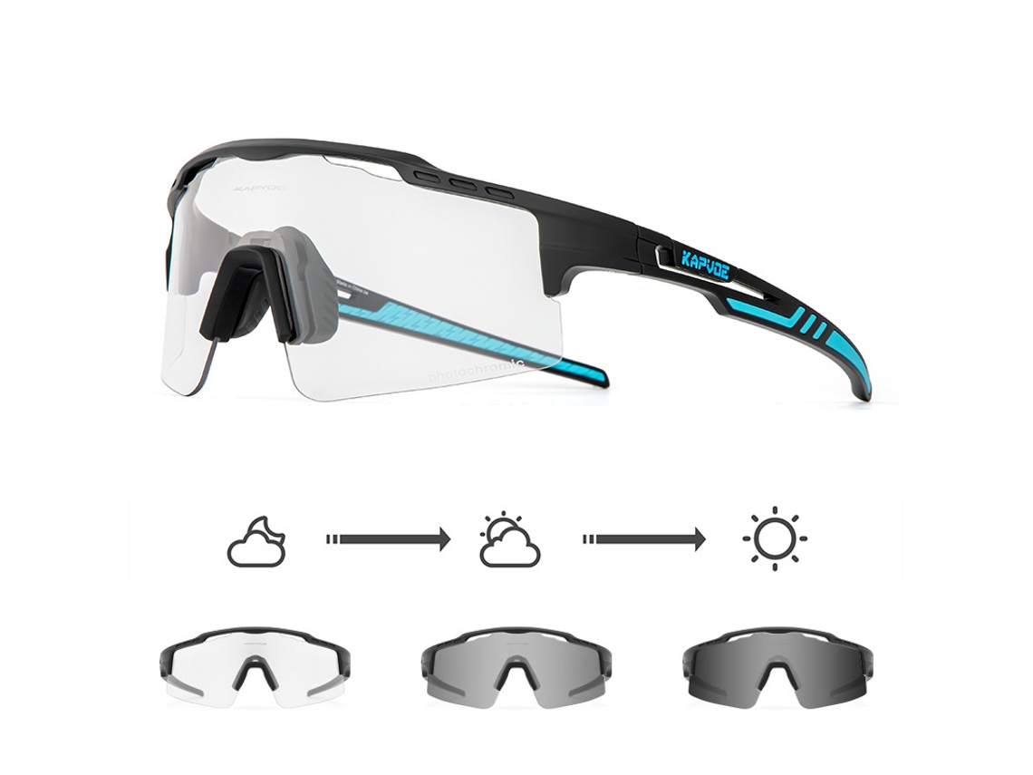 Óculos Fotocromáticos Para Ciclismo, Para Homens E Mulheres, Esportes Ao Ar Livre, Mountain Bike E À Prova De Vento.