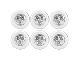 Laxiscreed Dobradiças Hidráulicas Com Toque Para Portas De Armário, Pack Com 6 Peças