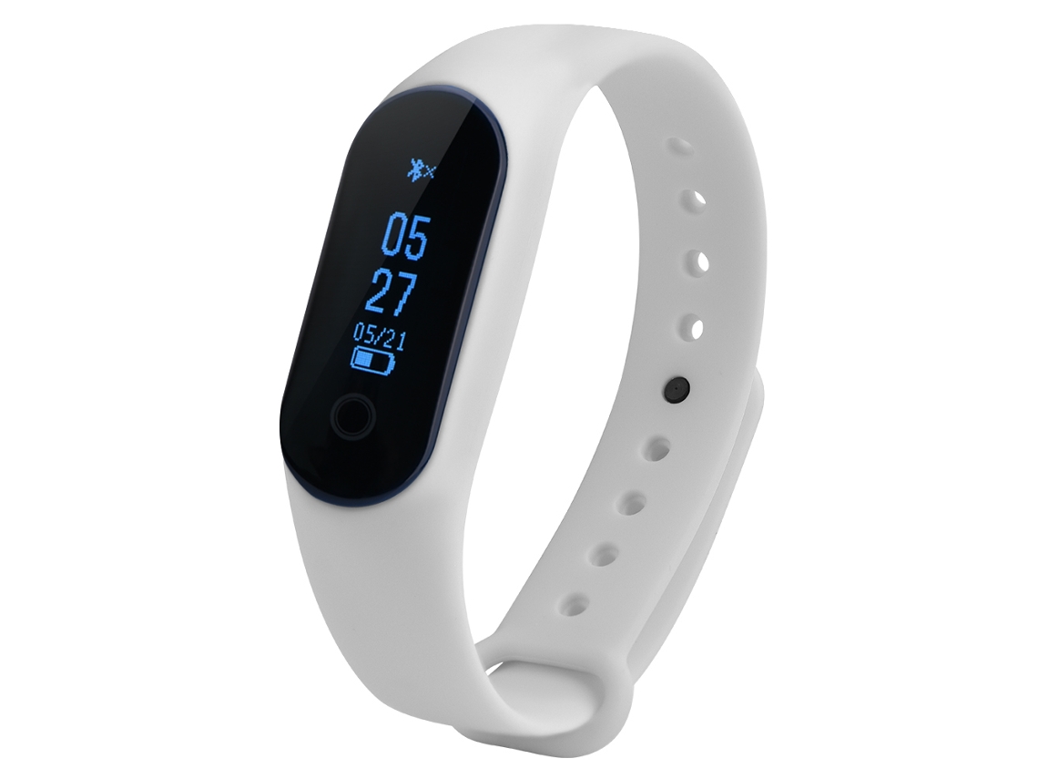 Pulseira Inteligente Pulseira Inteligente M6s (branco) EOOCOO (monitoramento de Frequência Cardíaca, Monitoramento de Sono)
