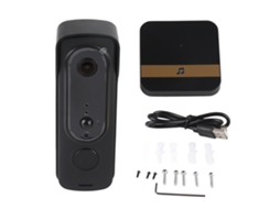 2026 Store timbre de Porta Sem Fio com Câmara Wifi 1080p Visão Noturna e Detecção Humana para Lar