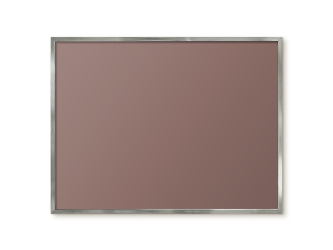 Magnetic Wall Board Ash Brown For The Office Espelharte (80x60 Cm)