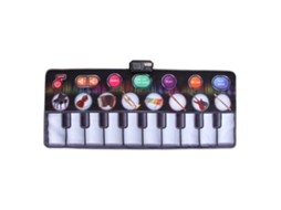 Ats colchão de Piano Infantil Musical para Crianças, Tapete de Dança e Brincadeiro, Instrumento Musical, 58,3 X 23,6 Polegadas