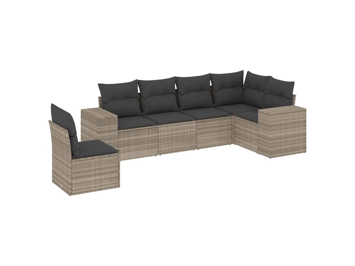 Garden Sofa Set, Garden Sofa Sets Vidaxl Cinzeto Rattan / Vime (n/a)