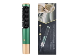 Escova Alisadora De Cabelo Elétrica Lsm-631 M2 TEC Verde