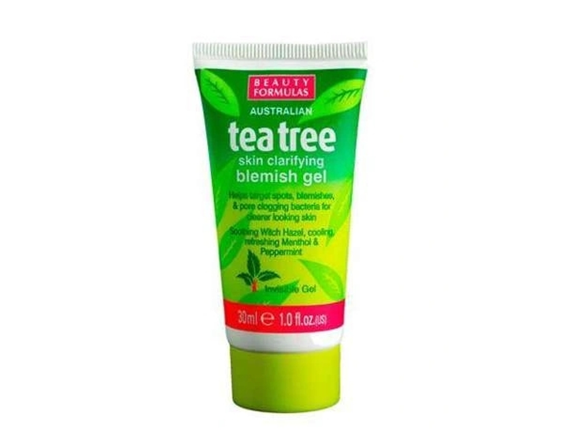 Corretor De Acne Com Óleo De Árvore De Chá Beauty Formulas, 30 Ml