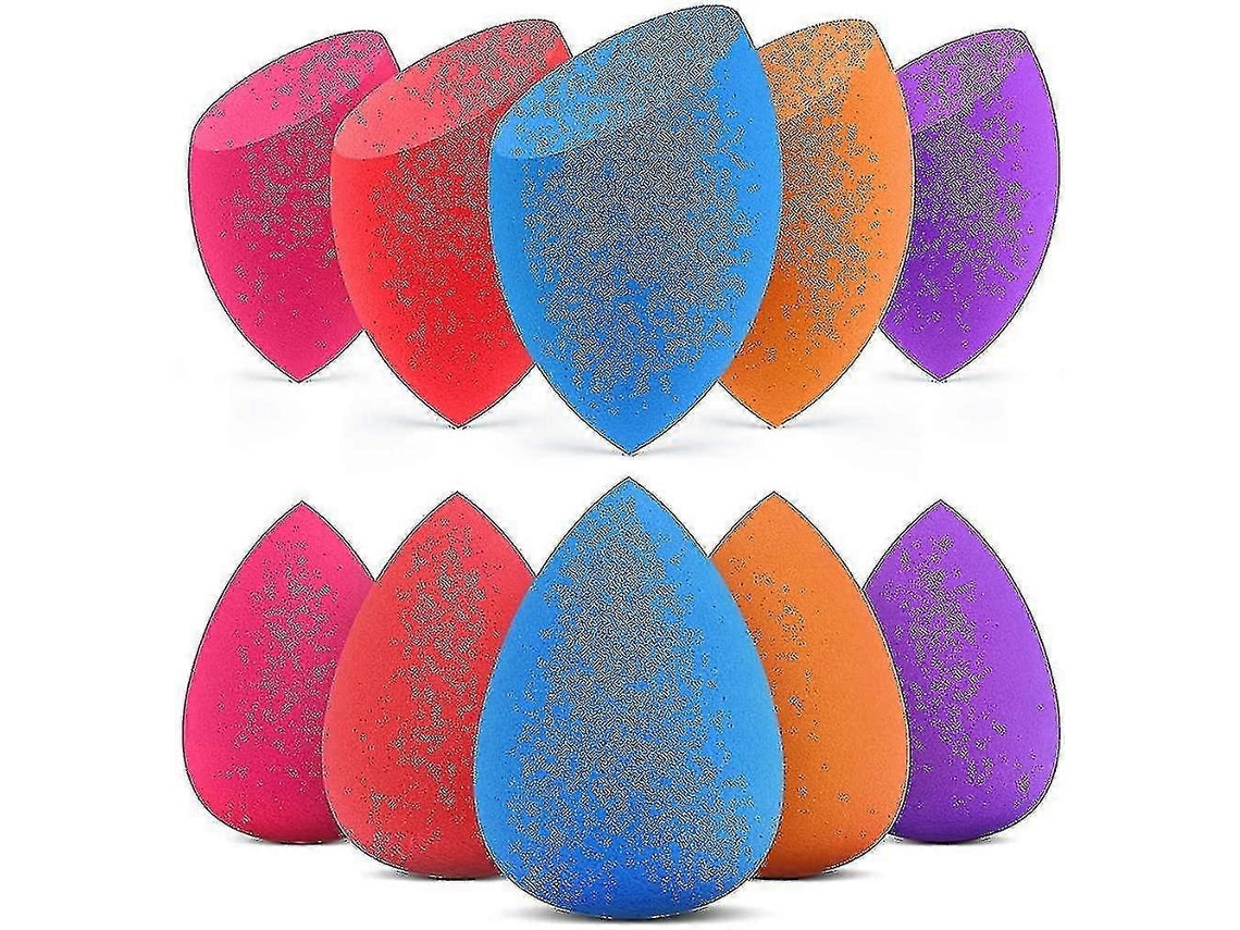 Esponja De Maquiagem, 10 Peças Beauty Blender Esponjas De Maquiagem Para Base Everley891