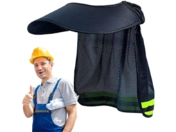 Viseira Solar, Acessório Para Capacete De Construção, Faixa Refletora, Jardim