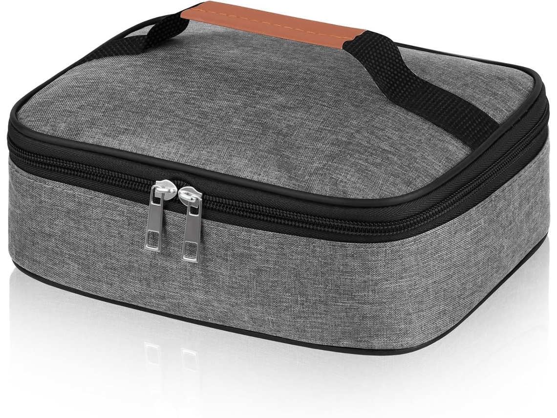 Bolsa Térmica Para Almoço, Ideal Para Homens, Mulheres E Crianças, Lancheira Pequena Para Adultos, Alça, Portátil