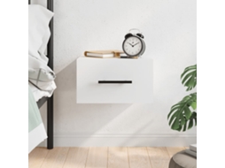 Vidaxl Mesa De Cabeceira Montagem Na Parede 35x35x20 Cm Branco