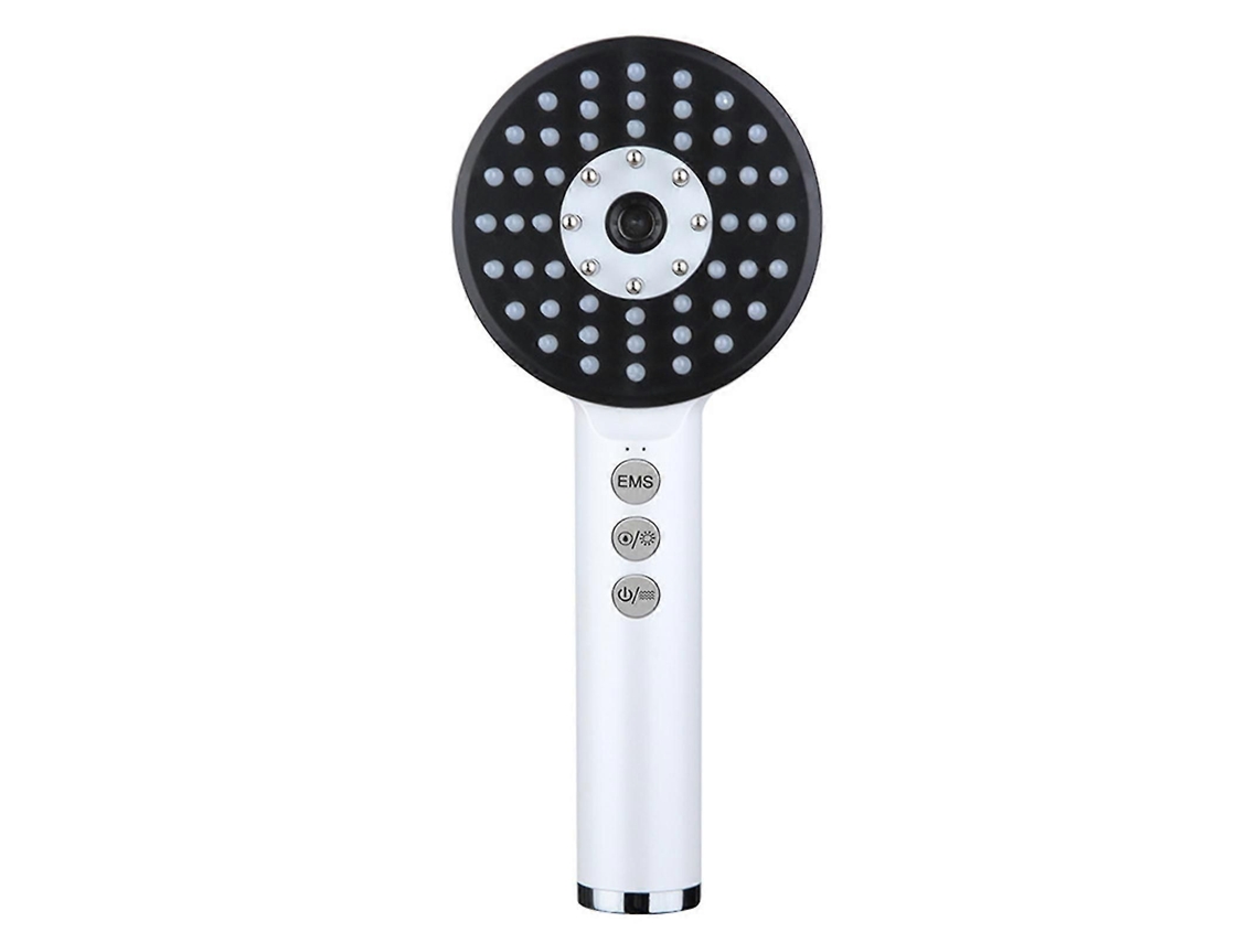 Escova de Terapia com Luz Vermelha e Aplicador Óleo para Todos os Tipos Cabelo. GOKOCO