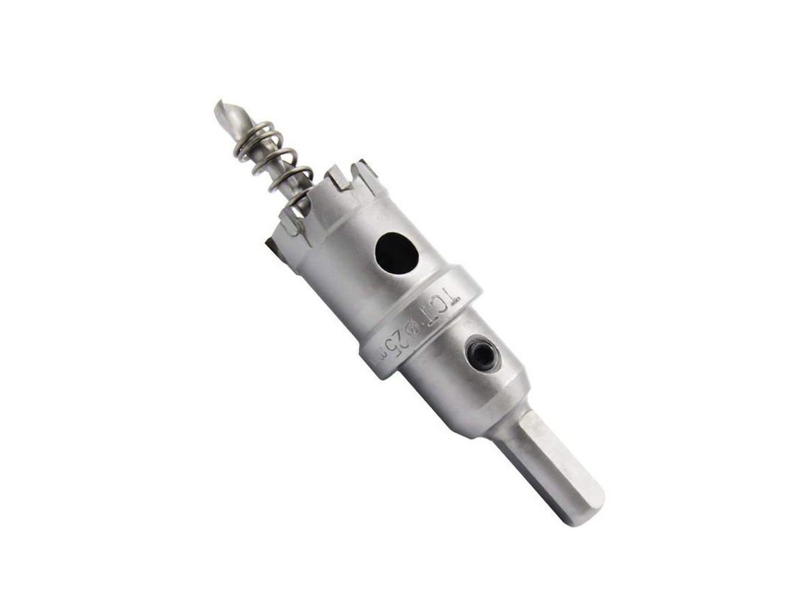 Sierra De Agujeros De Carburo De Tungsteno Industrial 2025, 1 Pulgada (25mm) Para Acero Inoxidable Y Metales Duros