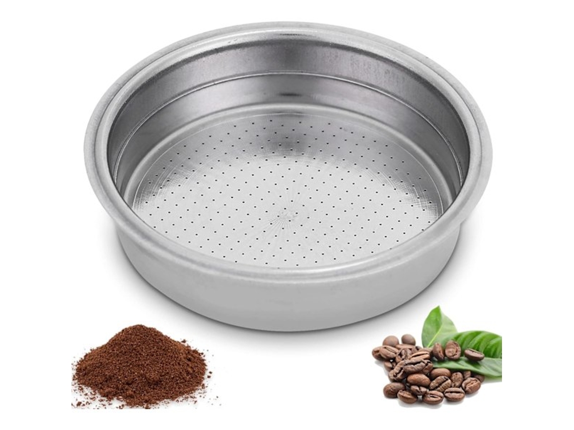 Cesto Para Porta-filtro De Café 51 Mm, Filtro Expresso Aço Inoxidável Pressurizado Camada Dupla 1 Xícara, Acessórios