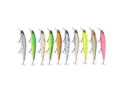 Lure (slow Sinking Suspending, Long Casting) Large Minnow Lure 22.8g/14cm For Zander And Bass