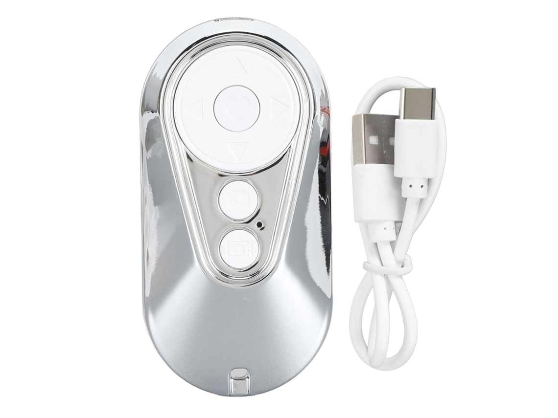 2026 controle Remoto Sem Fio para Câmera, Bluetooth para Navegação em Páginas e Disparador de Câmera, Controle de Rolagem
