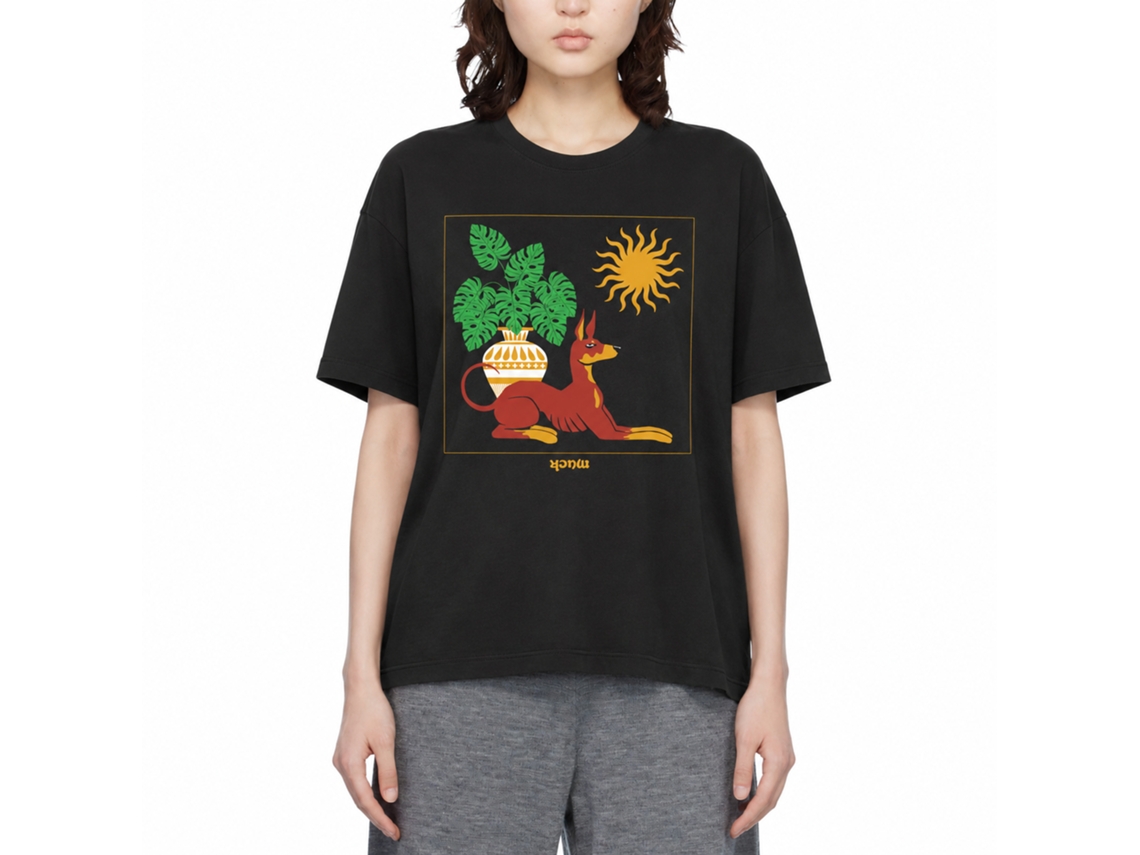 Rockinstone Hound Jamie Muck T-shirt Unique Designer Style