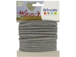 Fio  para Tecer ARTEMIO  (5 mm x 5 M - Cinzento)