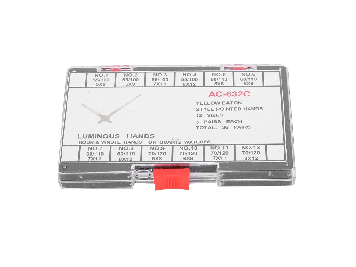 Ponteiros De Relógio Luminosos Acessório Ac‑632c