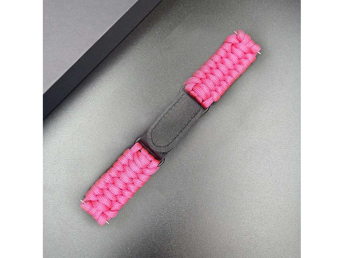 Bracelete Pulseira Fio Entrançado para Amazfit Gtr 3 Pro Rosa