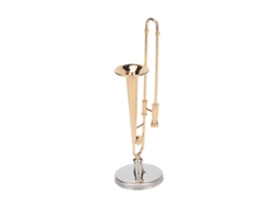 Instrumentos Miniatura de Metal com Base Estável para Casa de Boneca