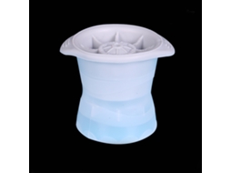 Molde de Gelo em Forma de Bola de Silicone para Whisky Diâmetro 6 Cm