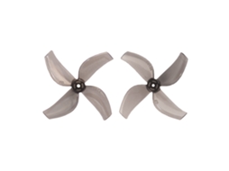 Cinza Transparente 1.5mm 4 Pares Gemfan 1613 40mm 1.6" 4 Pás Motores 0802 1102 Drones Fpv MDUG