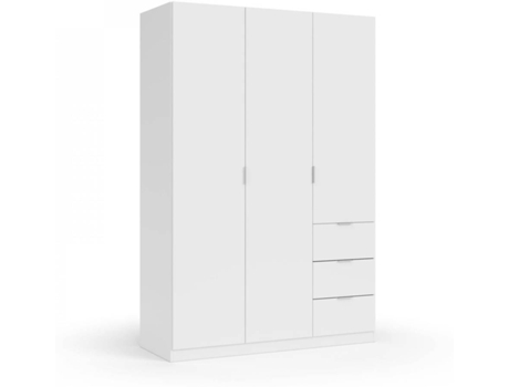 Roupeiro  Branco (Aglomerado de Melamina - 135x200x52 cm)