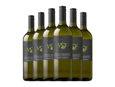 Vinho branco VILLA SANTA FLAVIA Pinot Cinza Venezia (1 L - 6 Unidades)