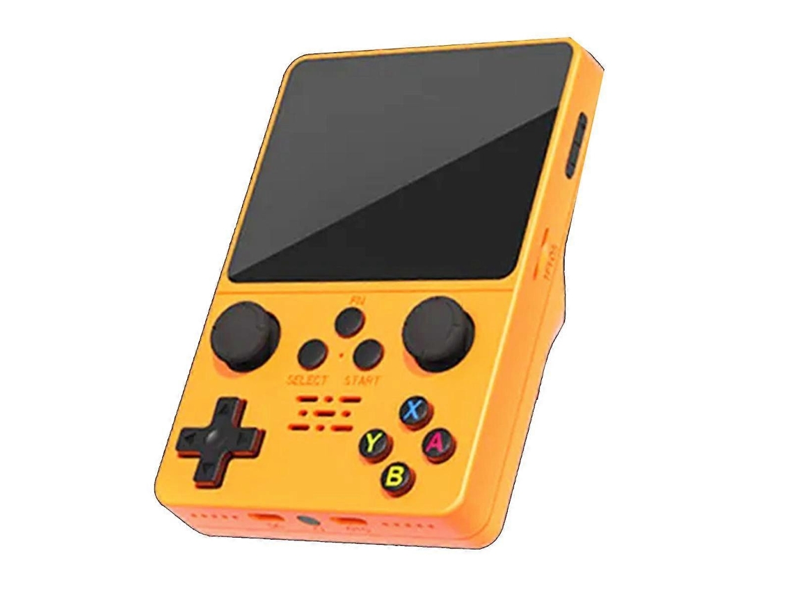 Console De Videogame Portátil Retrô Com Sistema Linux, Tela Ips De 3,5 Polegadas, Reprodutor De Vídeo Portátil De Bolso De 128 Gb Ly Ebike