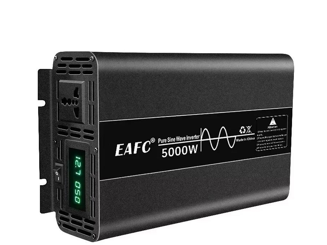 5000w Amorfo Inversor De Energia Para Carro De Onda Senoidal Pura De 12 V A 220 V Para Carro, Veículos, Caminhões, Acampamento Eafc (Outlet Caixa Aberta)