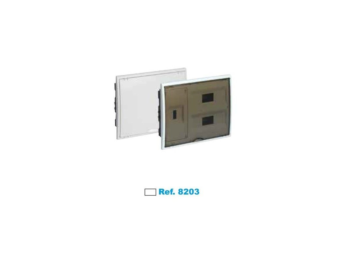 Quadro Elétrico Embutido Icp 24 Elementos Brancos Solera Arelos 8203