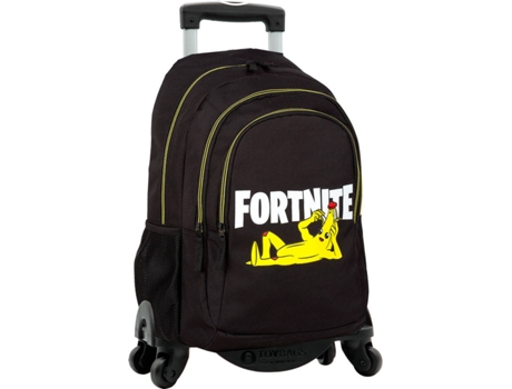 Mochila com Trolley FORTNITE Crazy Banana 4 Rodas (Multicor - Poliéster - 42x32x20 cm)