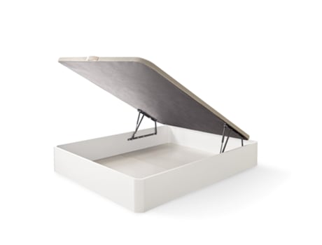 Sommier Cofre Branca Montagem Eccox Madeira Branco (105 Cm)