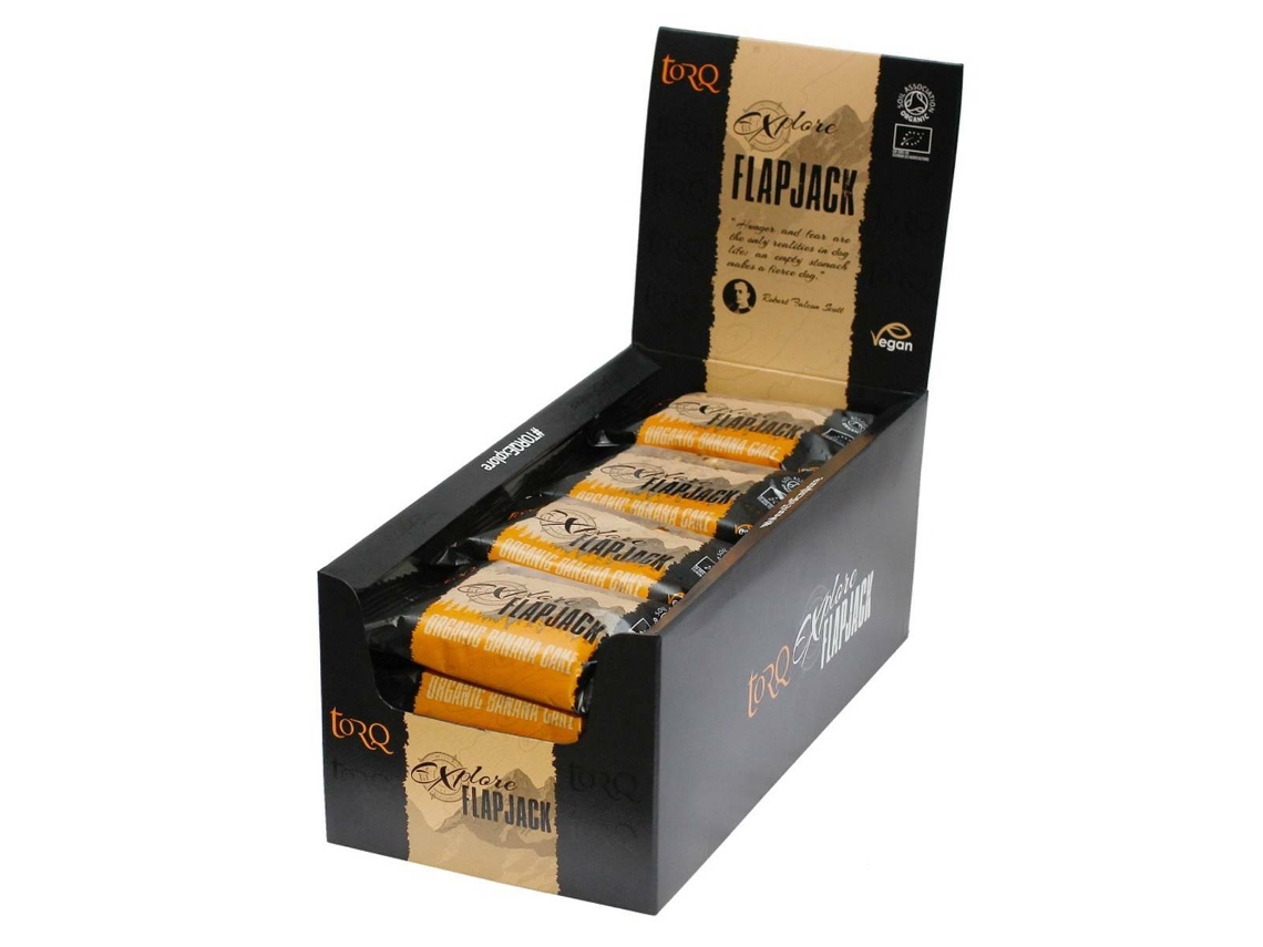 Pacote de 20 barras TORQ Flapjack Bio TU