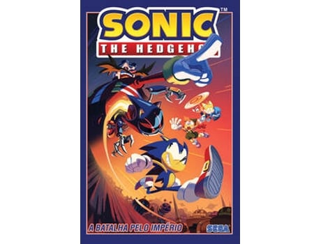 Livro Sonic The Hedgehog - Volume 13 Batalha Pelo Império De Ian Flynn (português Do Brasil)