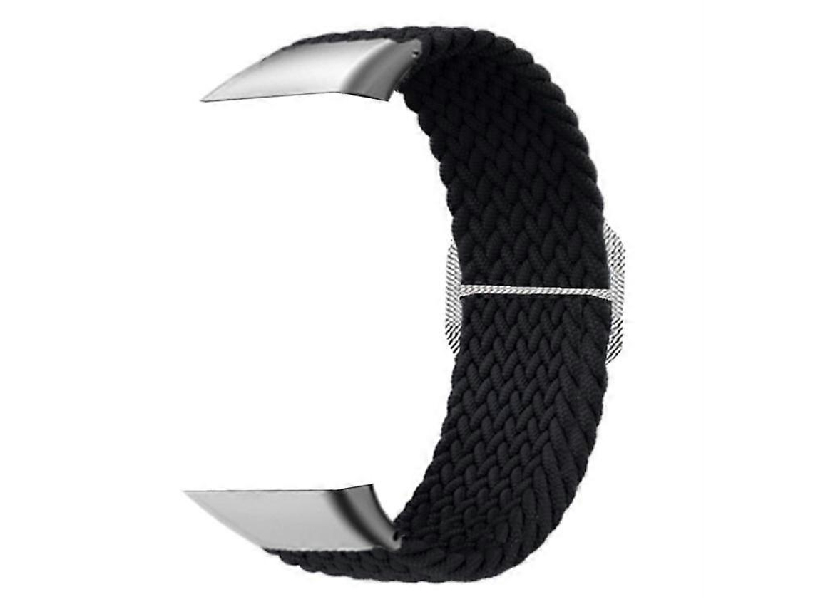 Pulseira De Substituição Gratuita Compatível Com Oppo Watch Pulseira De Tecido Elástico Trançado Com Conector Prateado. Olysi Shop