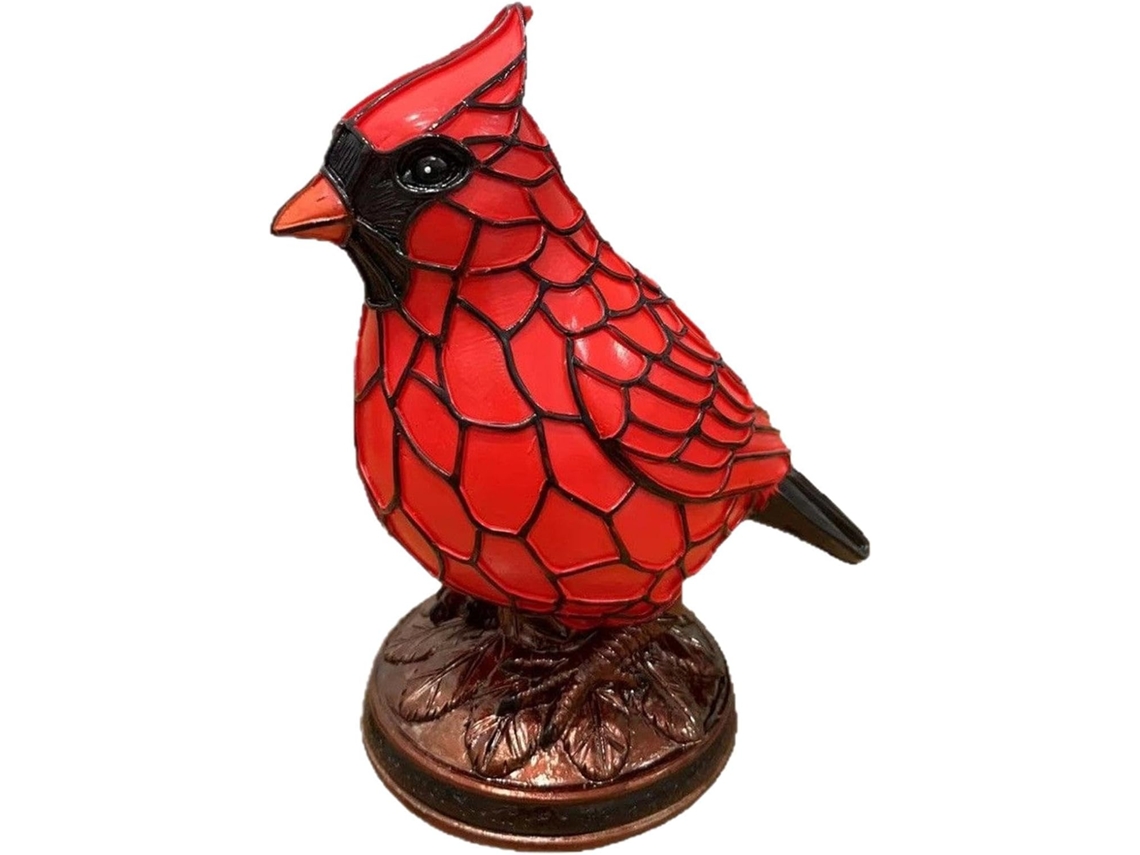 Abajur De Mesa Em Formato Pássaro Decoração Luminária Com Tema Animal