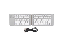 Teclado Bluetooth Dobrável (conexão Sem Fio, Tamanho De Bolso E Portátil)