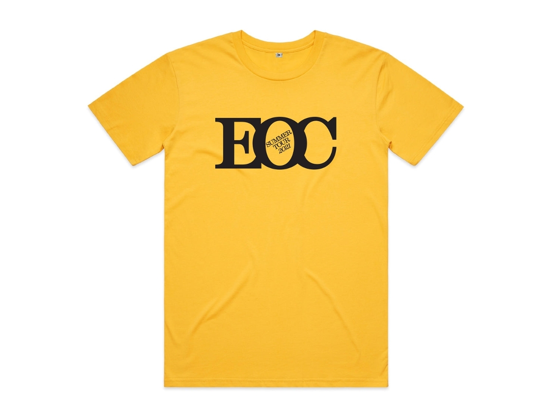 Camiseta Element Of Crime Sommer Tour 2021 ROCKINSTONE Unissex Adulto Mais Vendida Tamanho: G