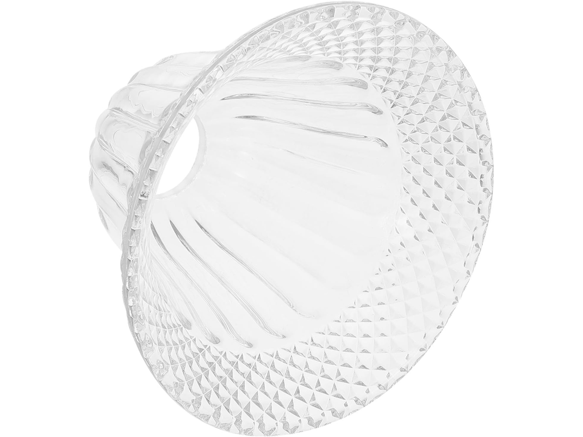 Acessório de Vidro Transparente para Luminária, Tamanho Pequeno. SFUSHOS