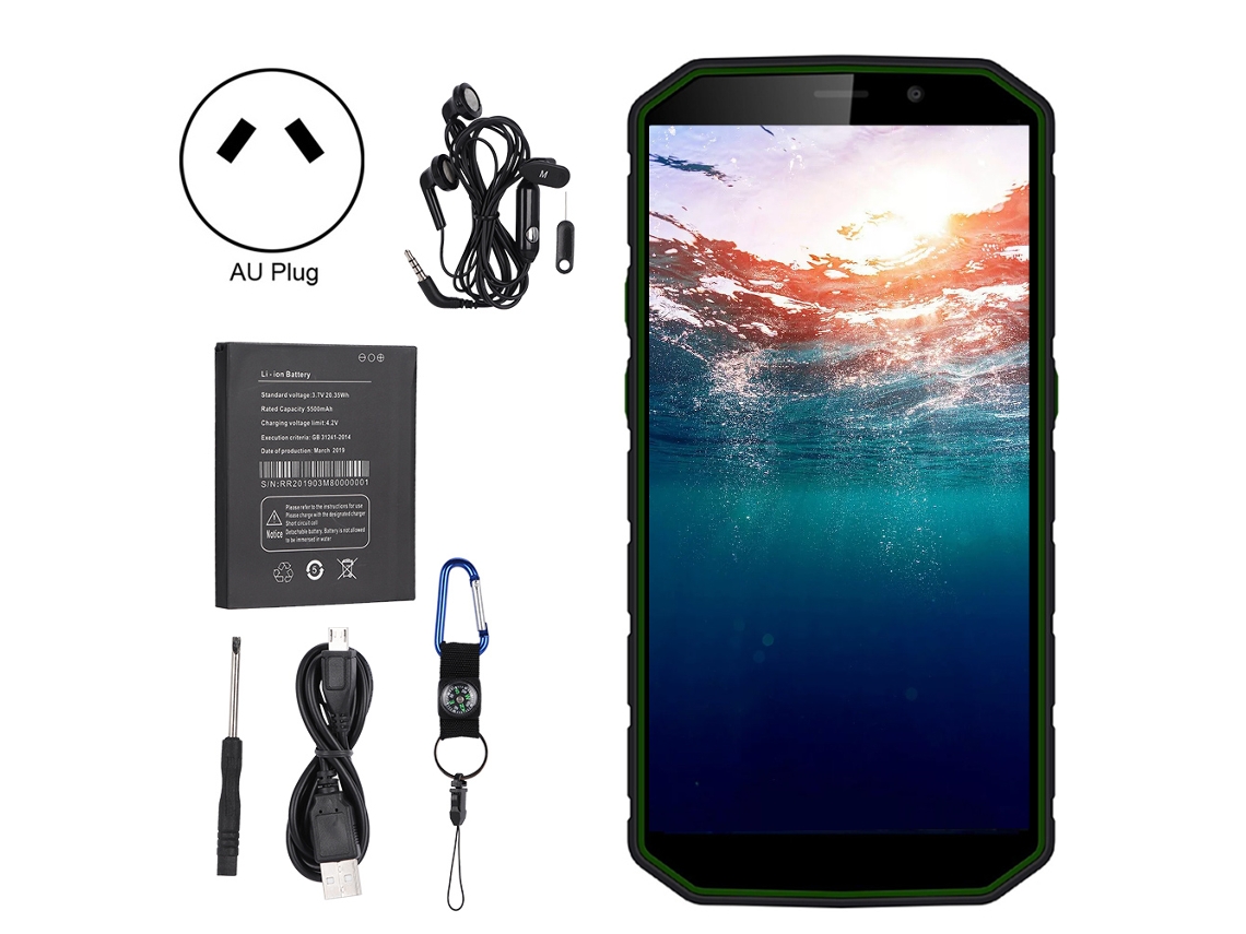 Smartphone Laxiscreed 4g Lte À Prova De Água E Poeira, Resistente Ip68