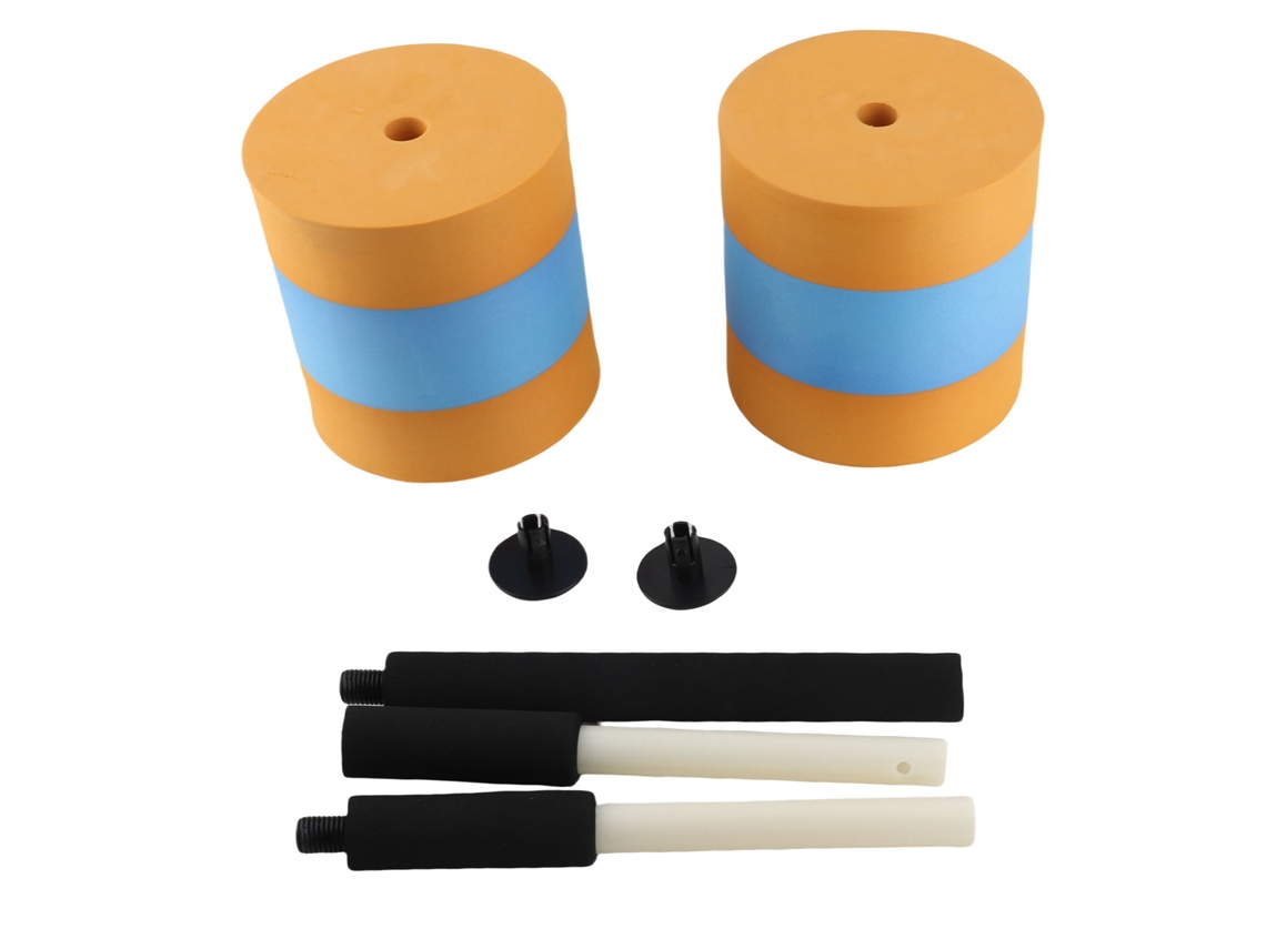 Urbannova-halteres Aquáticos Eva Anti-derrame Laranja E Azul
