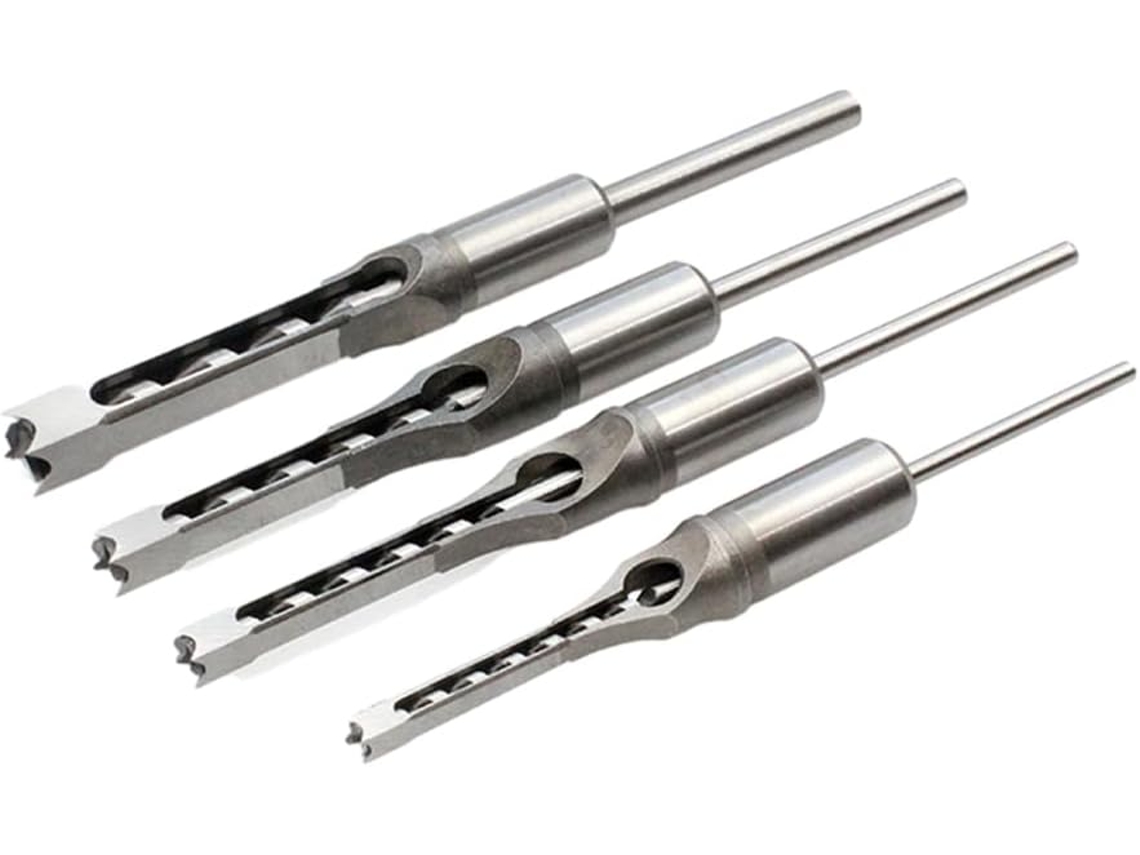 Conjunto De 4 Brocas Compactas Para Madeira, Ampla Aplicação E Corte