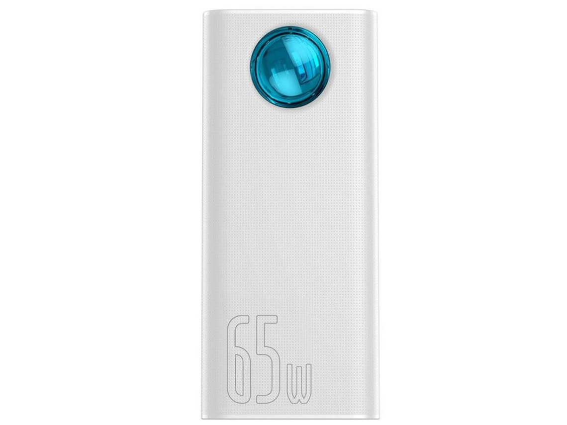 Power Bank Polímero Lítio Lipo BASEUS Branco