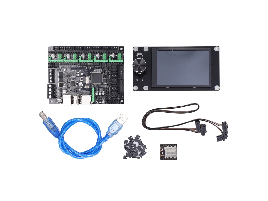 Placa Mãe Controladora Mks Para Impressora 3d Com Proteção Tvs, Wifi E Suporte Usb Virtual